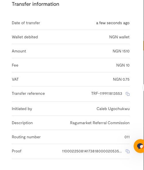 referral payout